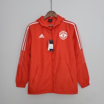 2022 Manchester United Red Windbreaker