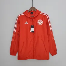 2022 Manchester United Red Windbreaker