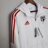 2022 Sao Paulo White Windbreaker