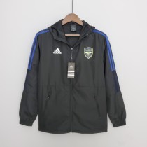 2022 Arsenal Black Windbreaker