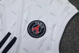 22/23 Paris Tank Top Training Kit White 1:1 Quality Training Shirt