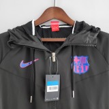 2022 Barcelona Black Windbreaker