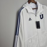 2022 University Of Chile White Windbreaker