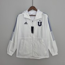 2022 University Of Chile White Windbreaker