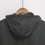 2022 Sao Paulo Black-Blue Windbreaker（红色阿迪红白三边）