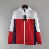 2022 Nike Red-White Windbreaker