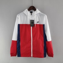 2022 Nike Red-White Windbreaker