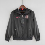 2022 PSG Black Windbreaker