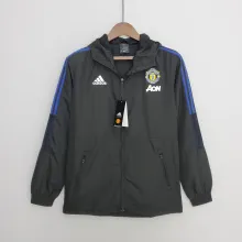 2022 Manchester United Black Windbreaker