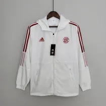 2022 Bayern Munich White Windbreaker