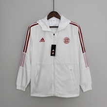 2022 Bayern Munich White Windbreaker