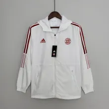 2022 Bayern Munich White Windbreaker
