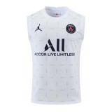 22/23 Paris Tank Top Training Kit White 1:1 Quality Training Shirt