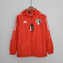 2022 Sao Paulo Red Windbreaker