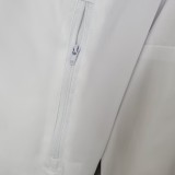 2022 Flamengo White Windbreaker (红色阿迪红色三边）