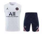 22/23 Paris Tank Top Training Kit White 1:1 Quality Training Shirt