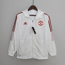2022 Manchester United White Windbreaker