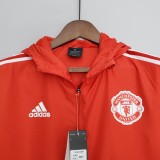 2022 Manchester United Red Windbreaker