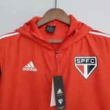 2022 Sao Paulo Red Windbreaker