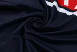 22/23 PSG Vest Training Kit Kit Dark Blue And Red Stripe 1:1 Quality Training Shirt