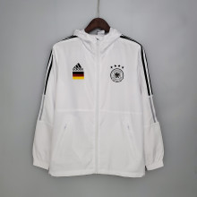 2021 Germany White Windbreaker