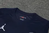 22/23 PSG Vest Training Kit Kit Dark Blue And Red Stripe 1:1 Quality Training Shirt
