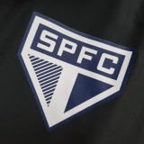 2022 Sao Paulo Black-Blue Windbreaker（白色阿迪白色三边）
