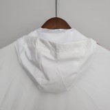 2022 Manchester United White Windbreaker