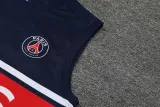 22/23 PSG Vest Training Kit Kit Dark Blue And Red Stripe 1:1 Quality Training Shirt