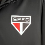 2022 Sao Paulo Black Windbreaker（白色阿迪白色三边）