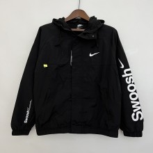 2023 Nike Black Windbreaker9（袖子有英文）