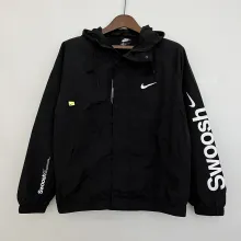 2023 Nike Black Windbreaker9（袖子有英文）