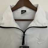 2023 Nike White-Black Windbreaker