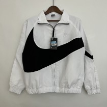 2023 Nike White-Black Windbreaker