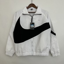 2023 Nike White-Black Windbreaker