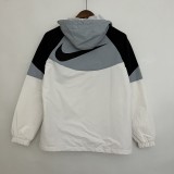 2023 Nike White-Gray Windbreaker