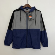 2023 Nike Blue-Gray Windbreaker