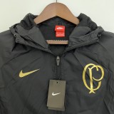 2023 Corinthians Black Windbreaker