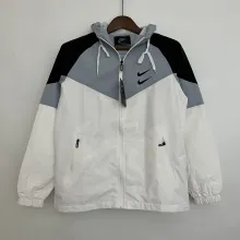 2023 Nike White-Gray Windbreaker