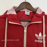 2023 Adidas Red Windbreaker
