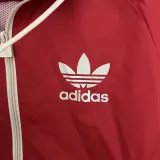 2023 Adidas Red Windbreaker