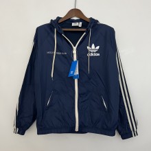 2023 Adidas Blue Windbreaker