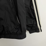 2023 Adidas Black Windbreaker