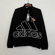 2023 Adidas Black Windbreaker