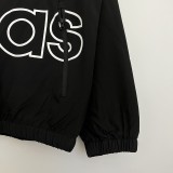 2023 Adidas Black Windbreaker