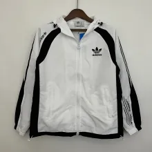 2023 Adidas White Windbreaker