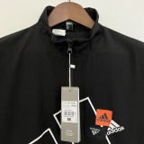 2023 Adidas Black Windbreaker