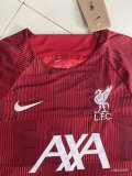 22/23 Liverpool Training Red Fans Version 1:1 Quality Training  Jersey