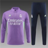 22/23 Real Madrid Training Purple Royal Blue 1:1 Quality Training Jersey