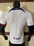 23/24 Barcelona Away White Player Version 1:1 Quality Soccer Jersey